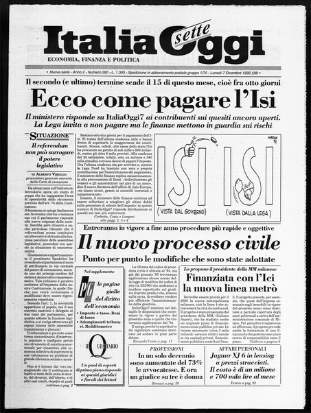 Italia oggi : quotidiano di economia finanza e politica